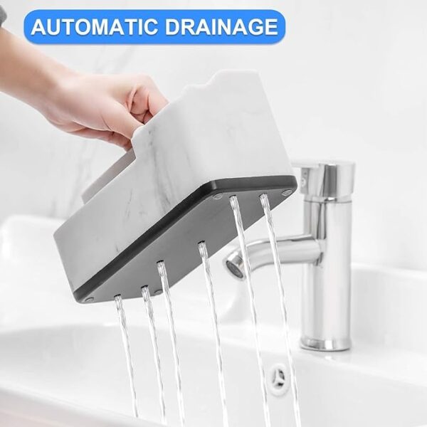 Toothbrush Holder for Bathroom, Bathroom Storage Organizer, Small Counter Stand Accessories