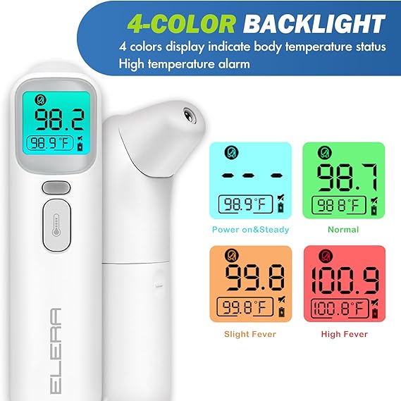 Thermometer for Kids, Baby Thermometer with Forehead and Ear Mode for Adults, Infant, Kids and Toddler