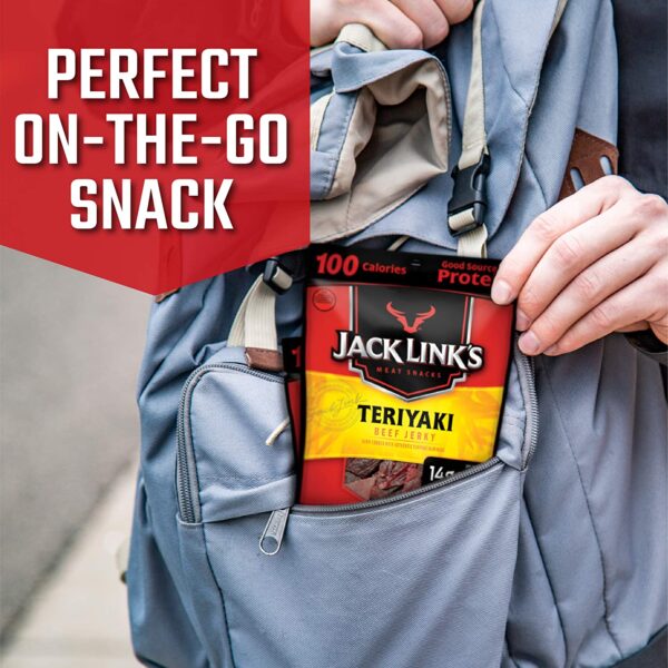 Jack Link's Beef Jerky Variety Pack Includes Original and Teriyaki Flavors